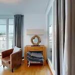 아파트 Strandnahe Mit Dachterrasse Und Meerblick, Strandhaus Seeblick, 빈츠