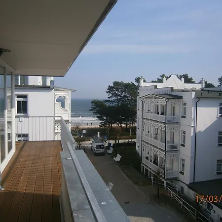 Strandnahe Fewo Mit Dachterrasse Und Meerblick, Strandhaus Seeblick, Binz * Binz
