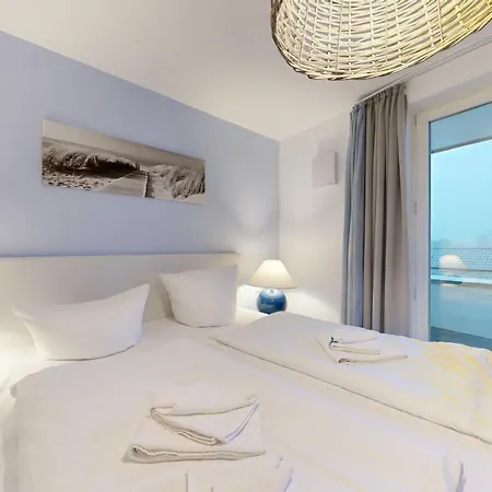 Apartmán Strandnahe Fewo Mit Dachterrasse Und Meerblick, Strandhaus Seeblick, Binz