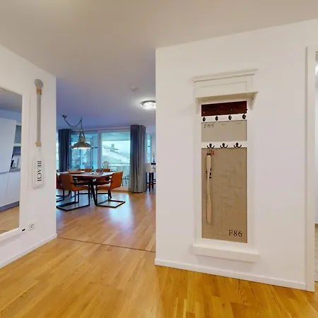 Apartmán Strandnahe Fewo Mit Dachterrasse Und Meerblick, Strandhaus Seeblick, Binz *