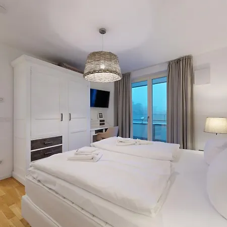 Strandnahe Fewo Mit Dachterrasse Und Meerblick, Strandhaus Seeblick, Binz