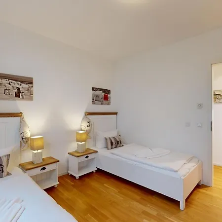 Apartmán Strandnahe Fewo Mit Dachterrasse Und Meerblick, Strandhaus Seeblick, Binz