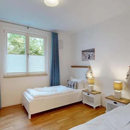 Apartmán Strandnahe Fewo Mit Dachterrasse Und Meerblick, Strandhaus Seeblick, Binz