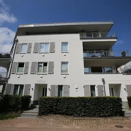 Strandnahe Fewo Mit Dachterrasse Und Meerblick, Strandhaus Seeblick, Binz Apartamento