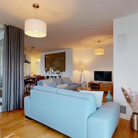 아파트 Strandnahe Mit Dachterrasse Und Meerblick, Strandhaus Seeblick, 빈츠