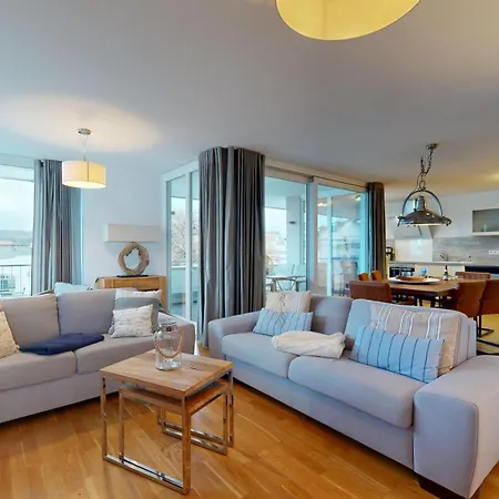 Apartment Strandnahe Mit Dachterrasse Und Meerblick, Strandhaus Seeblick,