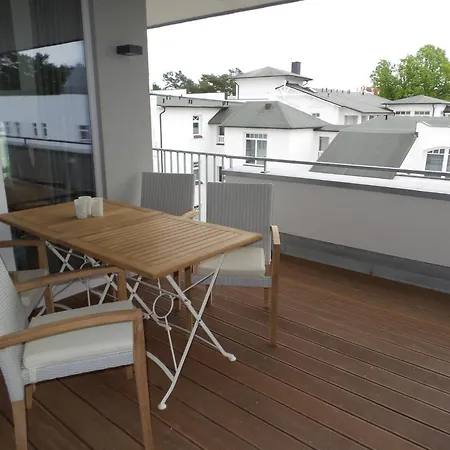 Apartment Strandnahe Mit Dachterrasse Und Meerblick, Strandhaus Seeblick, *