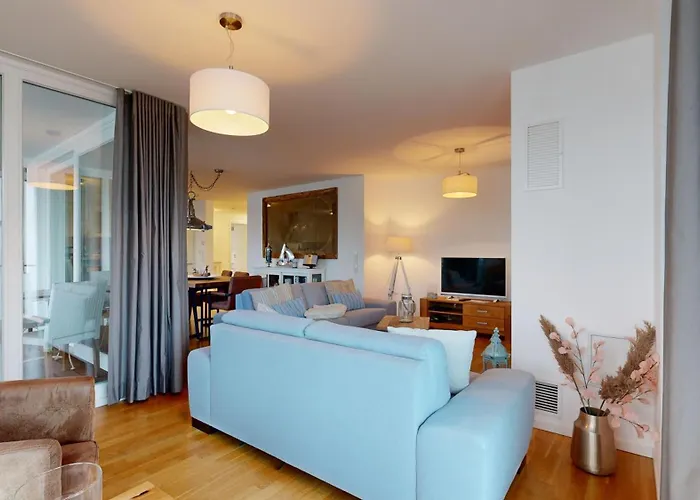 Apartment Strandnahe Mit Dachterrasse Und Meerblick, Strandhaus Seeblick, Binz