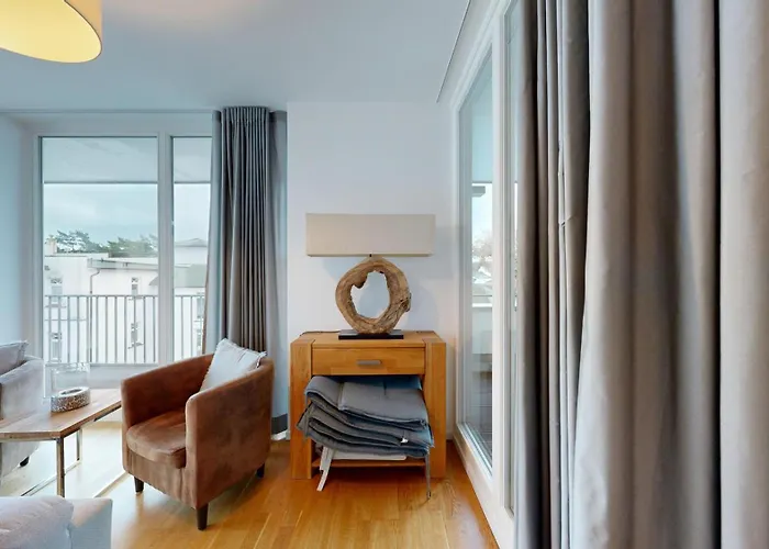 Apartment Strandnahe Mit Dachterrasse Und Meerblick, Strandhaus Seeblick, Binz