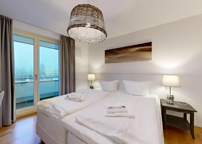 Strandnahe Mit Dachterrasse Und Meerblick, Strandhaus Seeblick, Binz