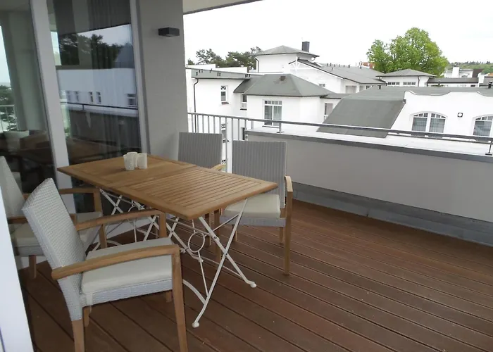 Apartment Strandnahe Mit Dachterrasse Und Meerblick, Strandhaus Seeblick, *